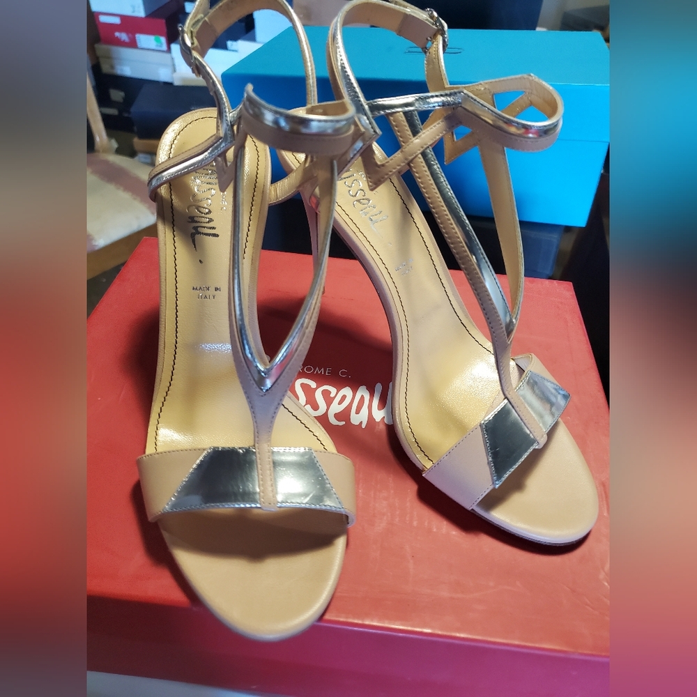 Sz 38.5 and 40 NIB $795 Rousseau heels